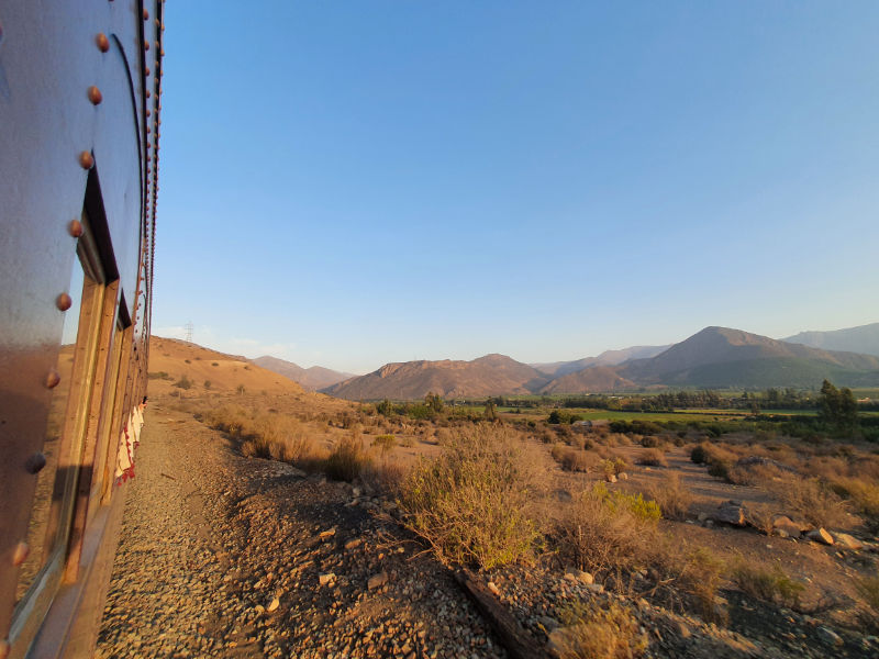Tren turístico a Limache - Paisajes del Valle del Aconcagua - Foto de Andrea Hoare Madrid